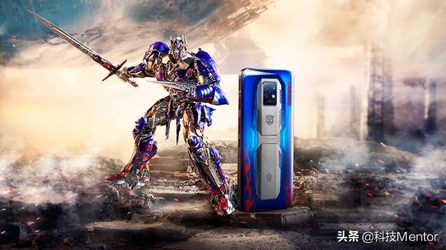 红魔7系列变形金刚套装发布：UDC全面屏+135W魔闪充电，梦幻联动