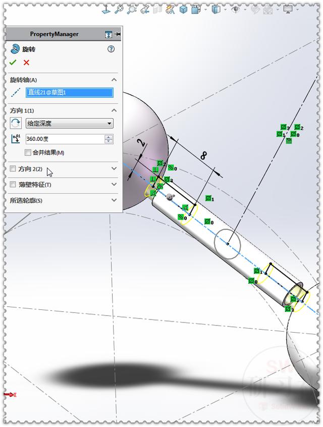 solidworks滚花纹怎么画（solidworks表面怎么画直纹滚花）插图22
