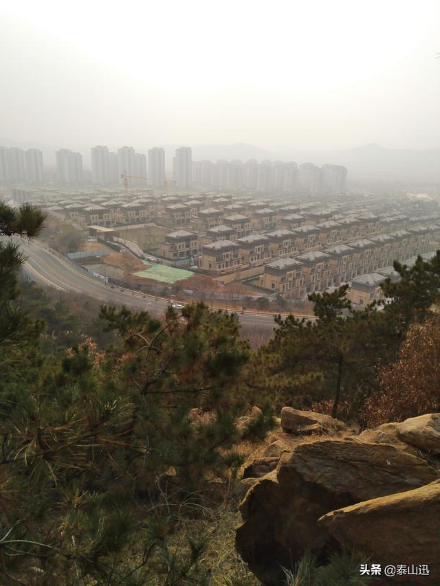 驢行泰山之黃崖山西山梁橫嶺