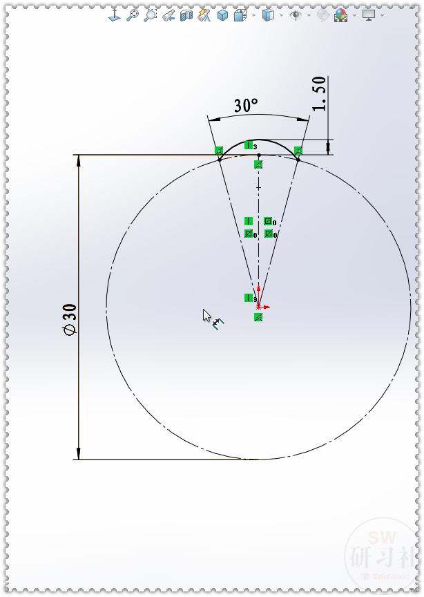sw曲面命令怎么调出来（sw曲面上做凹槽）插图4