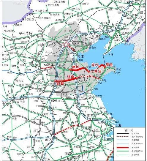 北京烟台开行烟台至北京夕发朝至直达特快列