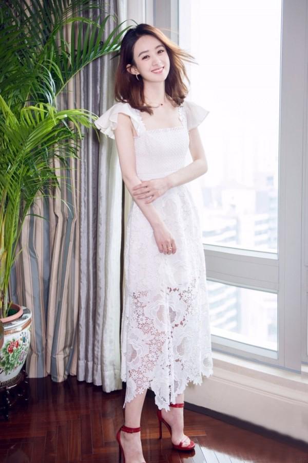 当红女星赵丽颖：女人要靠自己，离婚最对不起儿子