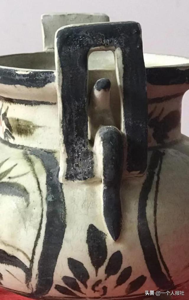 瓷上有诗画，笔墨有润散的宋元磁州窑