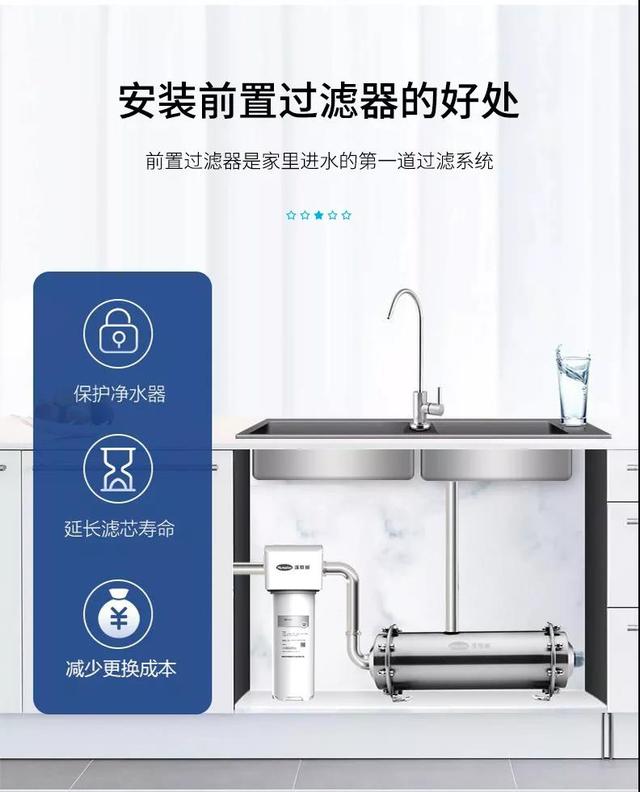 净水器的安装过滤机