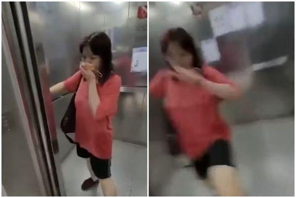 港女星不戴口罩，怒揍拍摄的邻居！攻击画面被曝光，遭判即时入狱