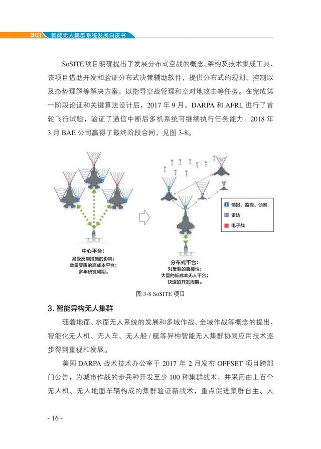 中国智能“无人”集群系统发展白皮书（2021版）3.6万字