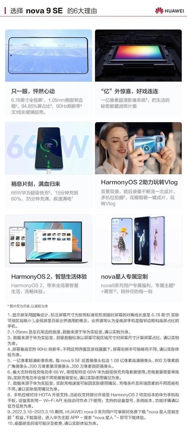 2021年12月16日华为nova9se正式发布
