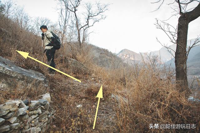 北京徒步登山：房山藥王谷-櫻桃谷登山步道環穿，山野冬季蕭瑟美