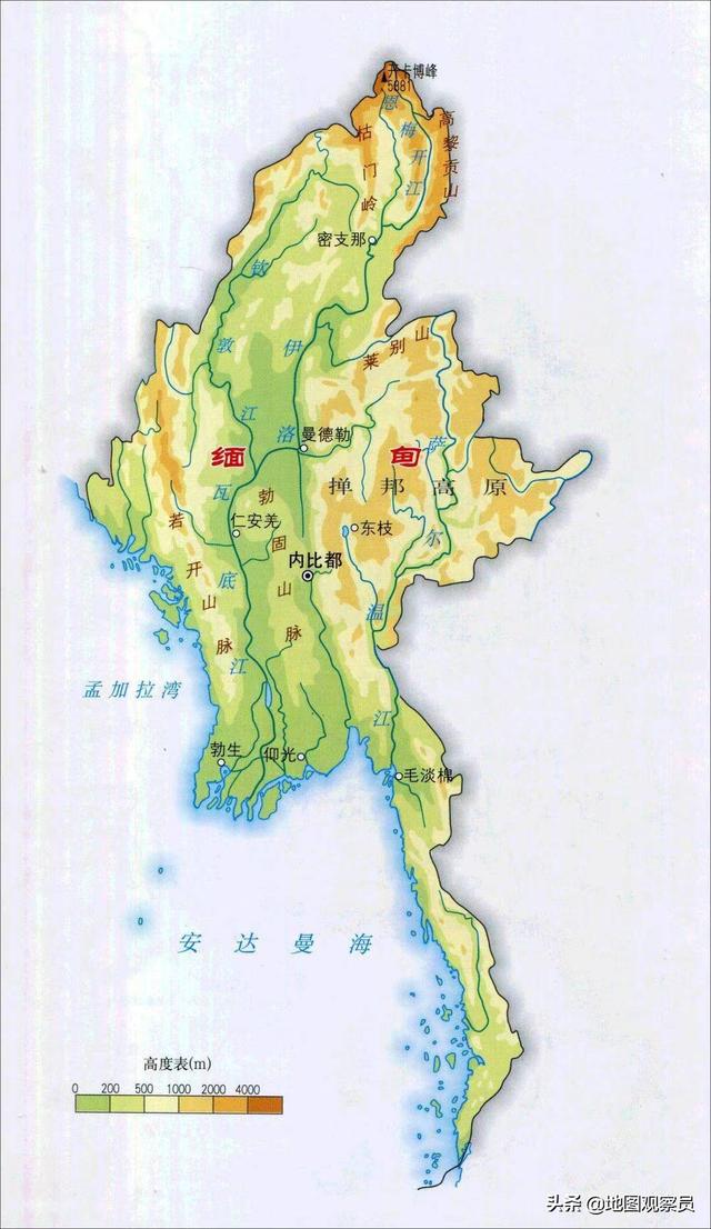 缅甸周边国家图片