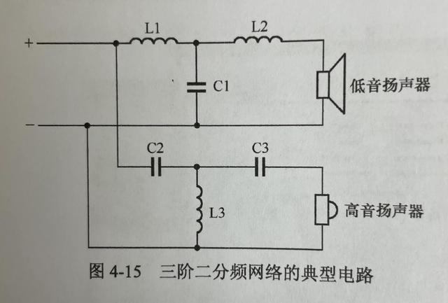 音箱二分频器电路图图片