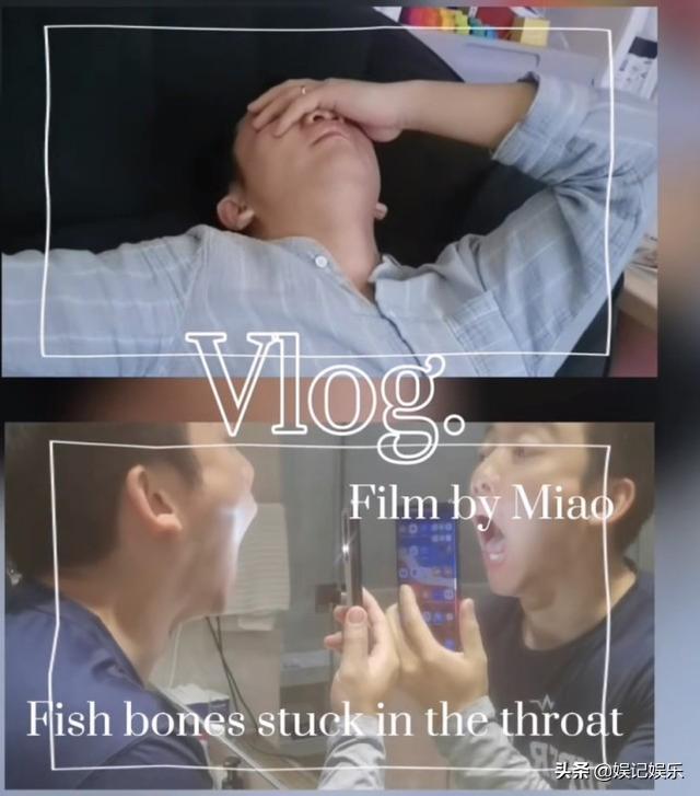 郑恺跟妻女团聚，手拎两大袋食物回家，苗苗心疼地给老公搓手