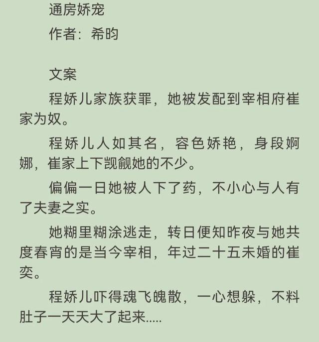 腹黑宰相 u0026清冷贵女 通房娇宠