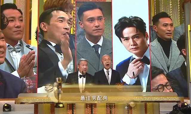 TVB颁奖礼现场：林夏薇视后谭俊彦视帝，陈自瑶拿奖激动到喷麦