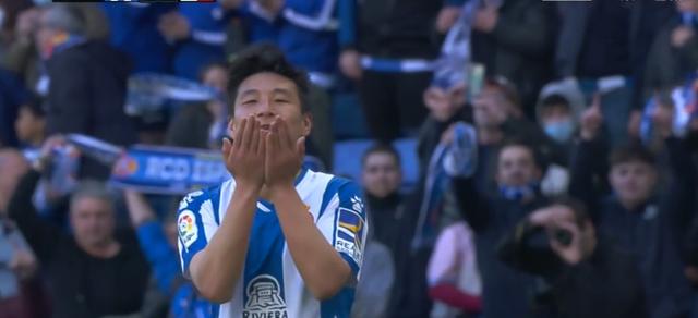 赛季首球！武磊替补绝杀，西班牙人主场1-0塞尔塔