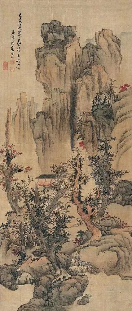 明朝著名画家兰英的风景画选集，请欣赏插图