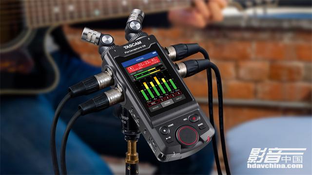 「新品」Tascam  Portacapture  X8便携录音机：功能强大却又操作简单