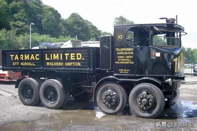 英国蒸汽动力的最后倔强 驾驶室里带个大锅炉的哨兵卡车