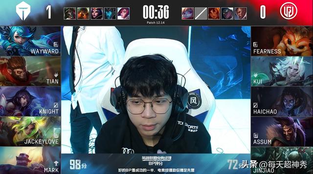 Tian一击制胜!TES双杀LGD,Jackeylove感谢Haichao 第2张 Tian一击制胜!TES双杀LGD,Jackeylove感谢Haichao 第2张