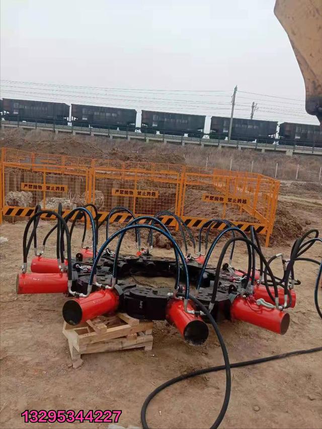 破碎机破除桩钢筋后果
