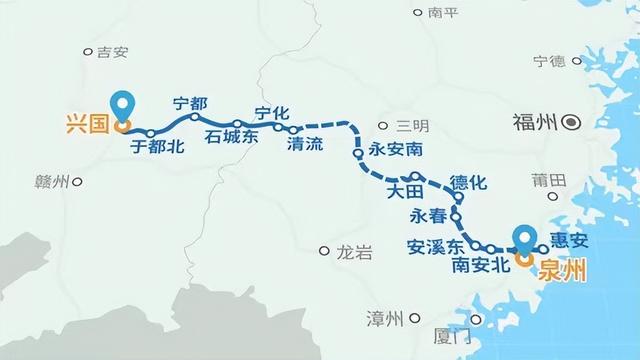 兴泉铁路全线站房 建设完成「兴泉铁路 开通」