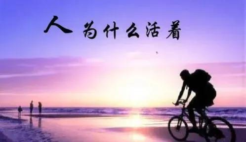 人到底为什么为什么而活？一个引人深思的话题？