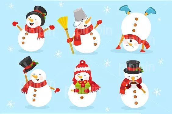 圣诞主题绘画课手工课圣诞树下的雪人快来和孩子一起动手过圣诞节