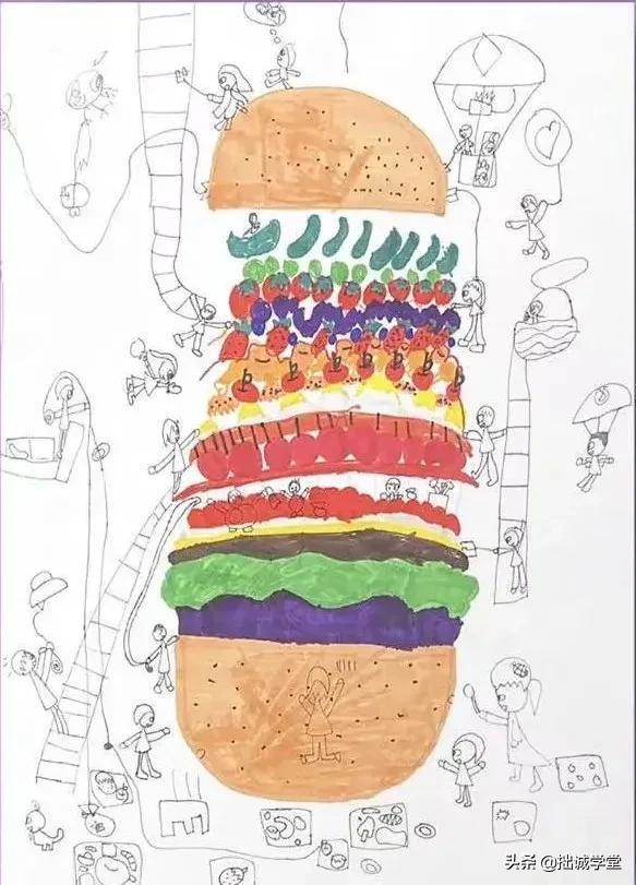 小小孩子的心里藏着一个怎样的奇妙世界｜拙诚学堂创意画展