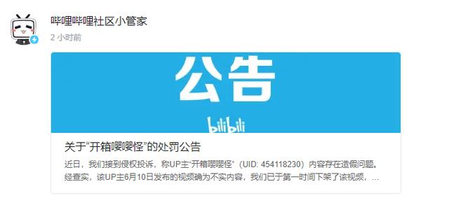 B站 UP 主因视频造假向拼多多致歉，涉事账号被封禁 30 天