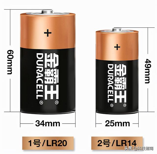 一号电池和五号电池容量