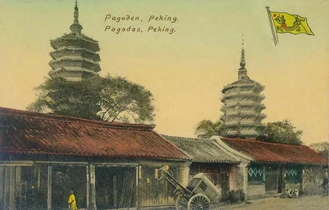 古都北京 慶壽寺雙塔