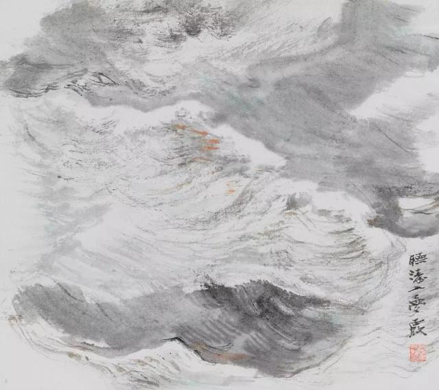 国色山水画插图