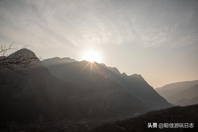 北京徒步登山：房山藥王谷-櫻桃谷登山步道環穿，山野冬季蕭瑟美