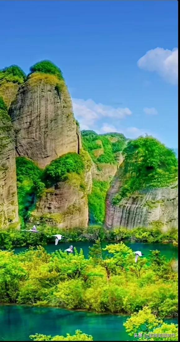人间仙境，世外桃源，美不胜收