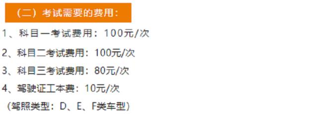 科三考试费需要多少钱(科三考试费多少呢)