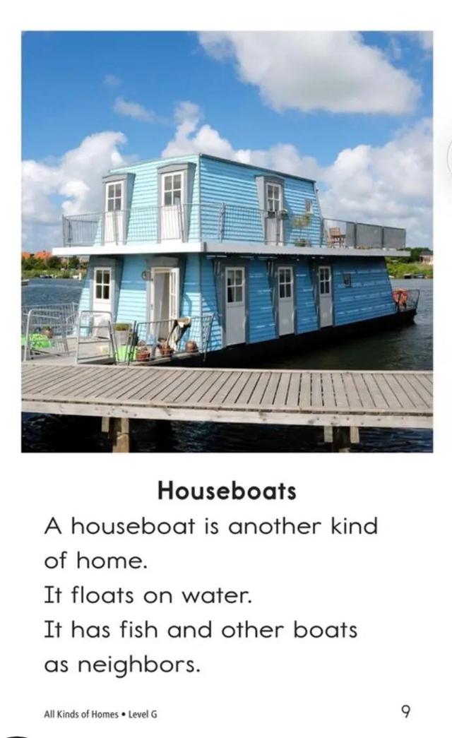 跟孩子一起读绘本《All  Kinds  of  Homes》,选自RAZ分级阅读