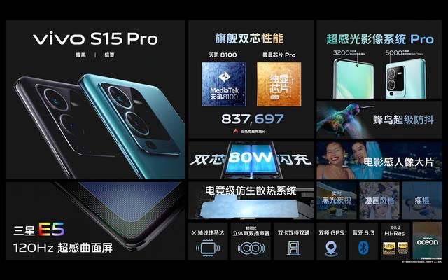 外观、影像、性能全方位提升，vivo S15系列震撼发布