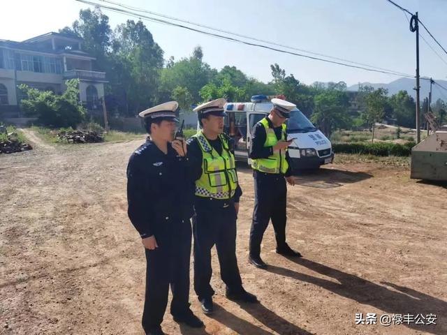 喜迎二十大 忠诚保平安 | 禄丰交警大队“四个加强”圆满完成“五一”道路交通安保工作