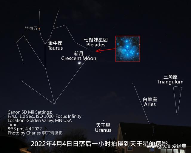 李宗琦：请勿错过4月下旬星空中最亮的行星排队参加宇宙舞蹈