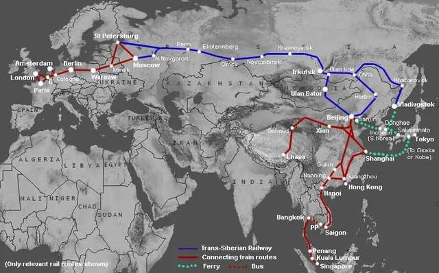 地球最長的火車線路：乘火車從葡萄牙一路玩到新加坡