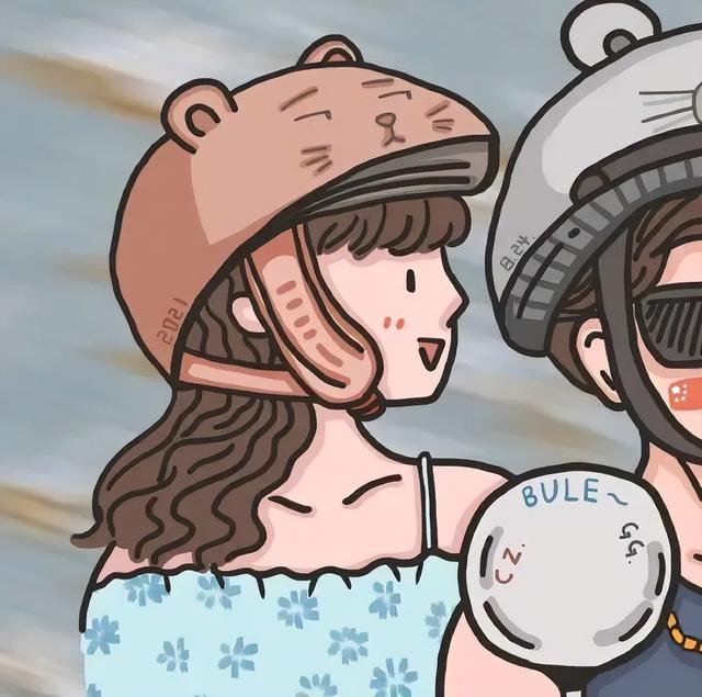 闺蜜头像一甜一冷闺蜜头像两人超甜