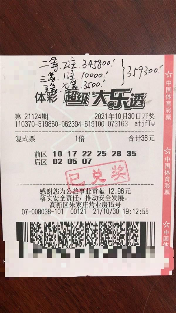 山东小包工头中奖35万元 先给工人发工资
