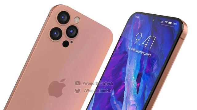 iPhone 14 Pro高清渲染：打孔前摄 后摄不凸起