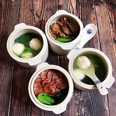 这道排骨煲仔饭，最适合宝宝吃