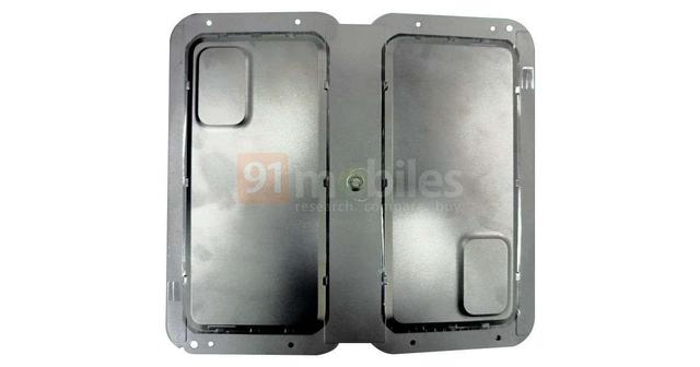 三星Galaxy A33 5G机身框架泄露在网络上