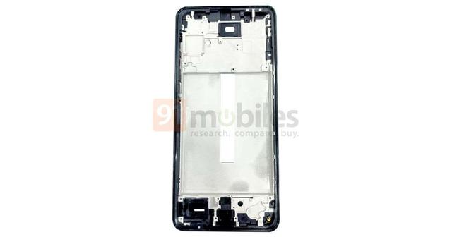 三星Galaxy A33 5G机身框架泄露在网络上