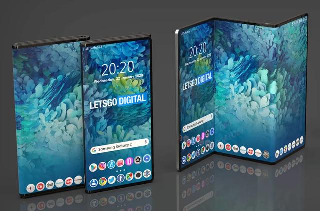 三星双折叠手机专利获批：可实现反向充电