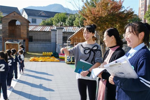 溪口实验幼儿园接受省一级幼儿园实地评估