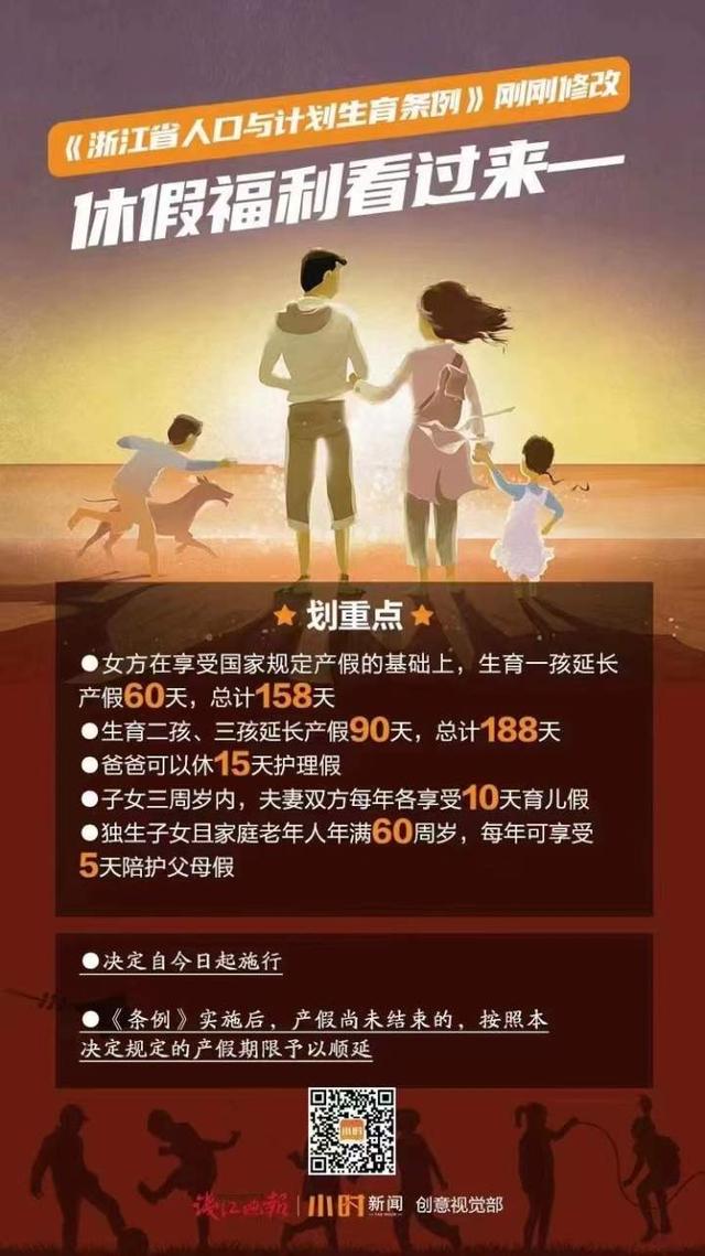 有人感慨生早了，有人说“放一年假，都不想再生了”浙江延长产假，你会再生一个吗？