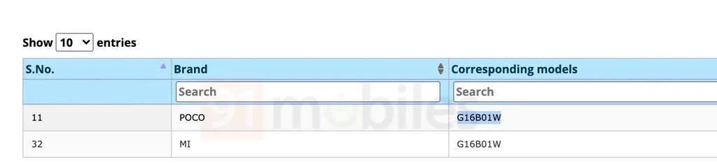 小米子品牌POCO有望推出首款笔记本
