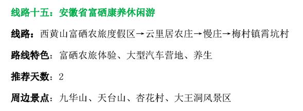 有美景有美食！安徽發布18條冬季休閑農業和鄉村旅行精品路線